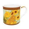 EASY LIFE Tazza Singola 300 Ml In Porcellana In Scatola Regalo VASE WITH TWELVE SUNFLOWERS