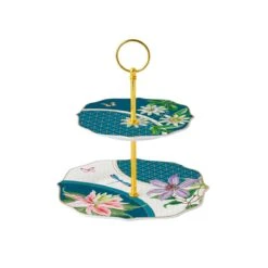 EASY LIFE Alzata Torta 2 Piani VOYAGE TROPICAL