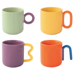 EASY LIFE Set 4 Tazze CREATIVE