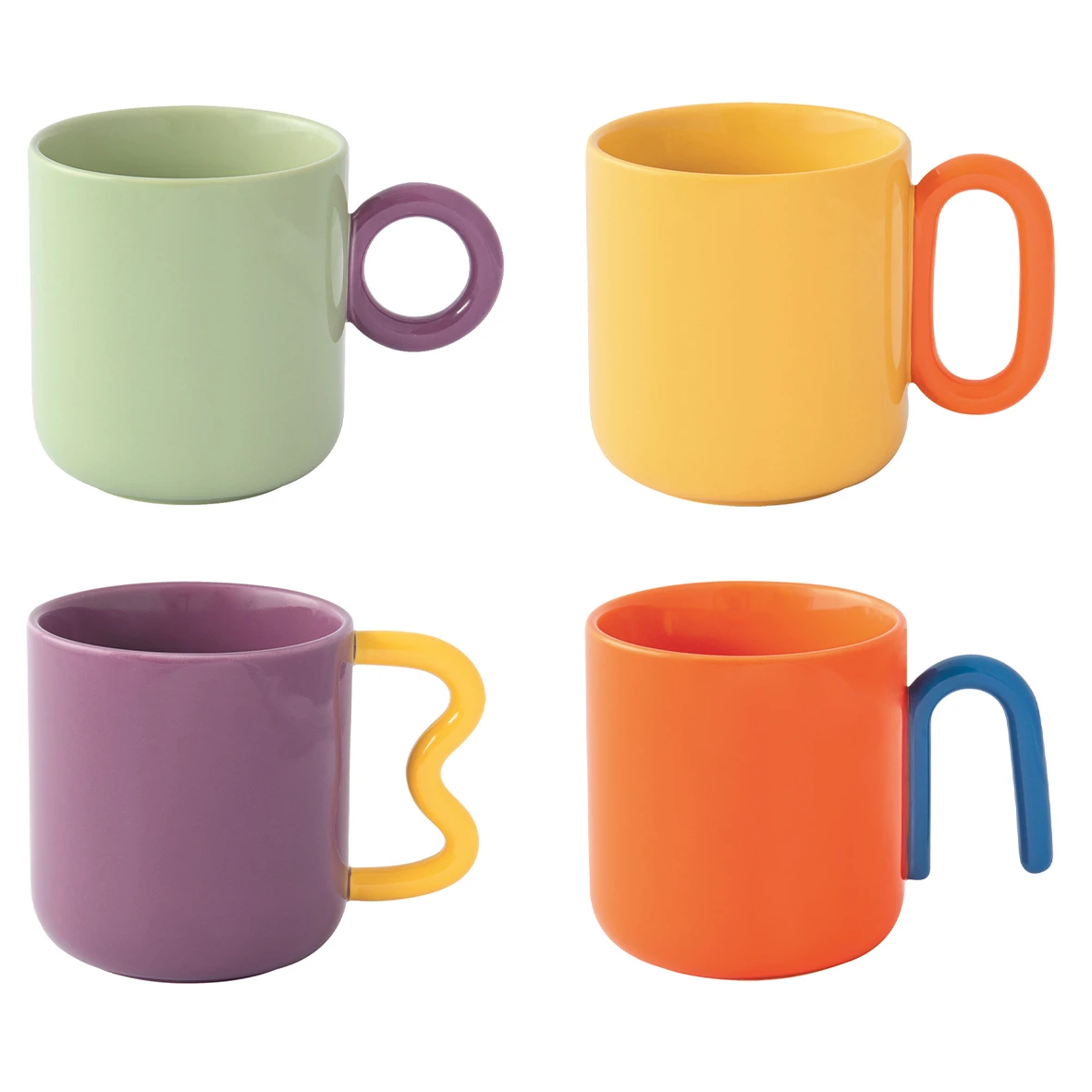 EASY LIFE Set 4 Tazze CREATIVE 1 EASY LIFE Set 4 Tazze CREATIVE