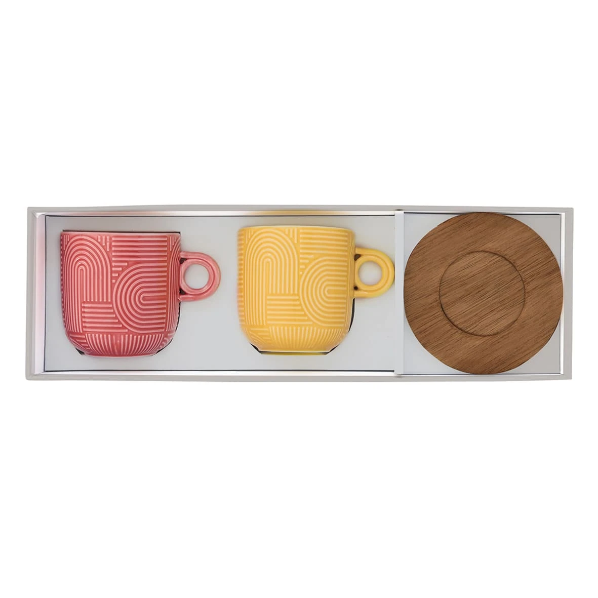 EASY LIFE Set 2 Tazze Con Piattino TAKE A LOOP ASS.2 3 EASY LIFE Set 2 Tazze Con Piattino TAKE A LOOP ASS.2 - Image 3