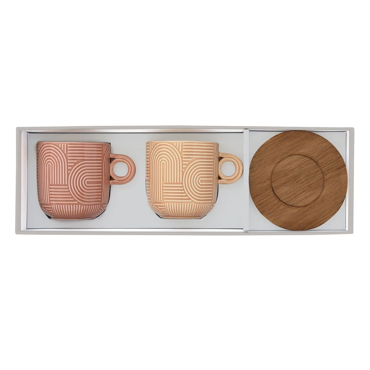 EASY LIFE Set 2 Tazze Con Piattino TAKE A LOOP ASS.4 3 EASY LIFE Set 2 Tazze Con Piattino TAKE A LOOP ASS.4 - Image 3