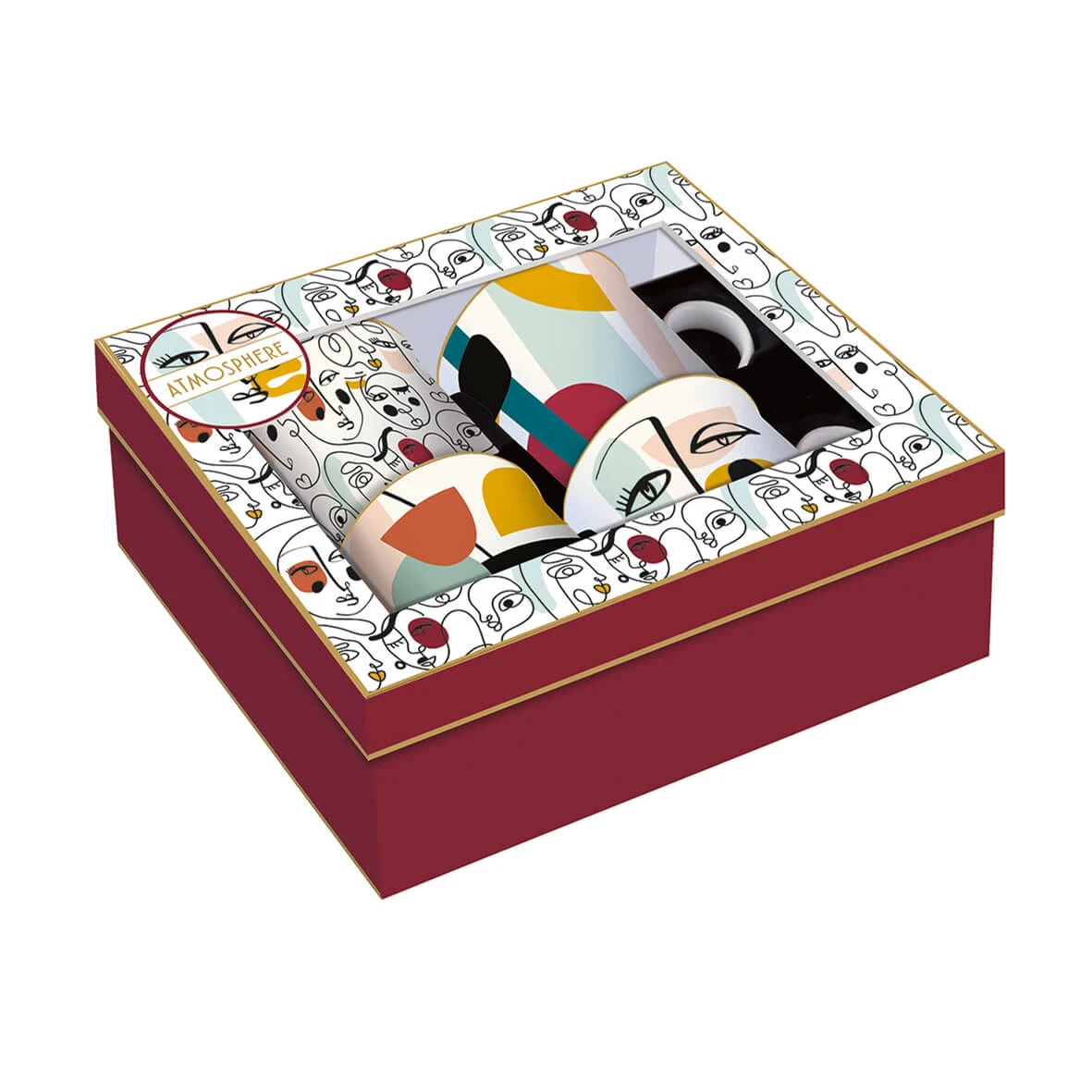 EASY LIFE Set 4 Mug 300 Ml In Porcellana Fine China MODERNISM 2 EASY LIFE Set 4 Mug 300 Ml In Porcellana Fine China MODERNISM - Image 2