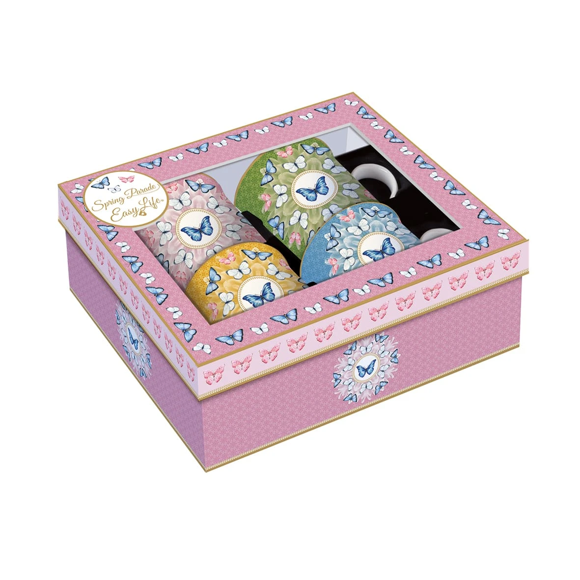 EASY LIFE Set 4 Tazze SPRING PARADE 2 EASY LIFE Set 4 Tazze SPRING PARADE - Image 2