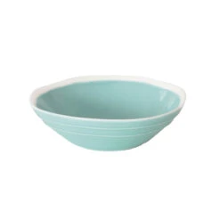 EASY LIFE Set 6 Piatti Fondo In Porcellana Ø 18 Cm AQUA