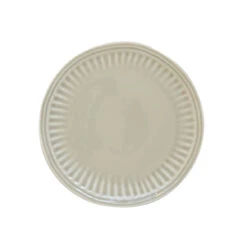 EASY LIFE Set 6 Piatti Dessert In Porcellana Ø 19 Cm LIGHT GREY