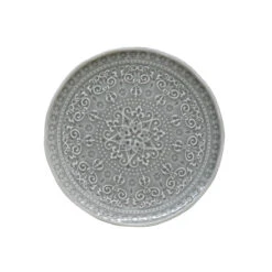 EASY LIFE Set 6 Piatti Dessert In Porcellana Ø 19 Cm DEEP GREY