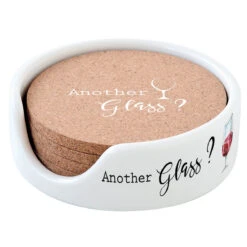 EASY LIFE Set 4 Sottobicchieri Con Scatolina KITCHEN ELEMEN