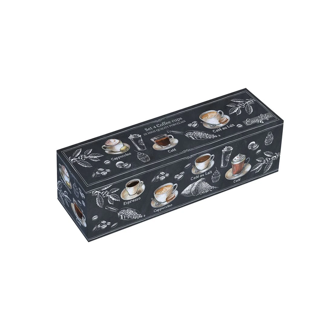 EASY LIFE Set 4 Bicchierini Caffè BARISTA 2 EASY LIFE Set 4 Bicchierini Caffè BARISTA - Image 2