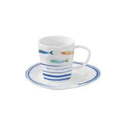EASY LIFE Tazza Da The Con Piattino BORD DE MER