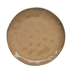 EASY LIFE Piatto Piano In Porcellana Ø 26 Cm TERRACOTTA