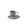 EASY LIFE Set 6 Tazzina Caffè 120 Ml Con Piattino In Porcellana CELADON