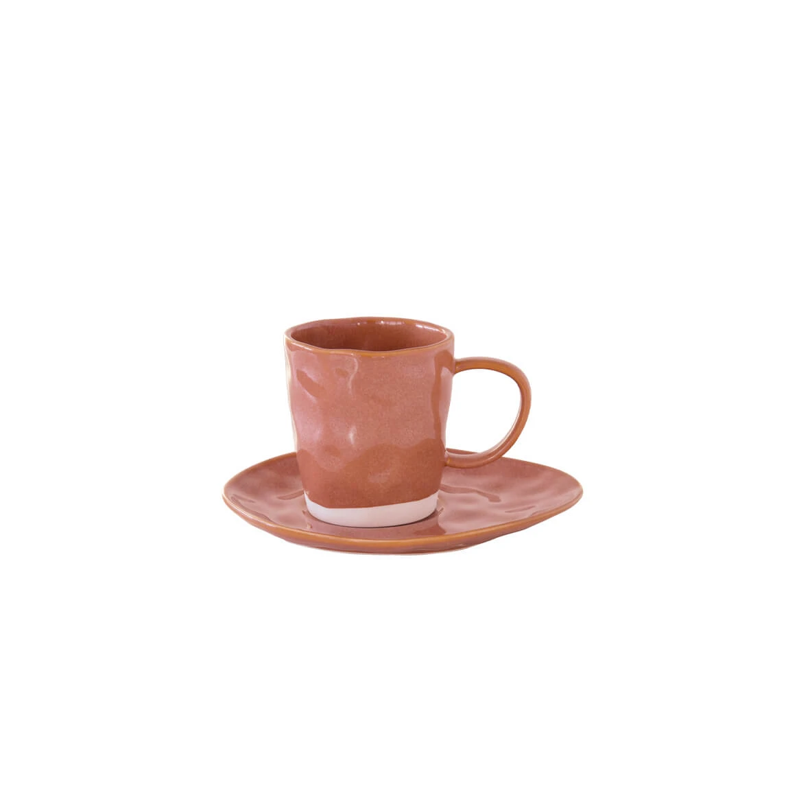 EASY LIFE Set 6 Tazzina Caffè 120 Ml Con Piattino In Porcellana BRICK 1 EASY LIFE Set 6 Tazzina Caffè 120 Ml Con Piattino In Porcellana BRICK