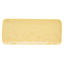 EASY LIFE Piatto Rettangolare 36×16 Cm In Porcellana YELLOW