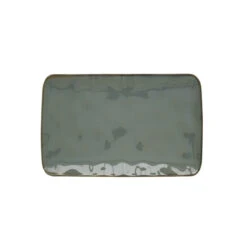 EASY LIFE Piatto Rettangolare 20×13 Cm In Porcellana CELADON