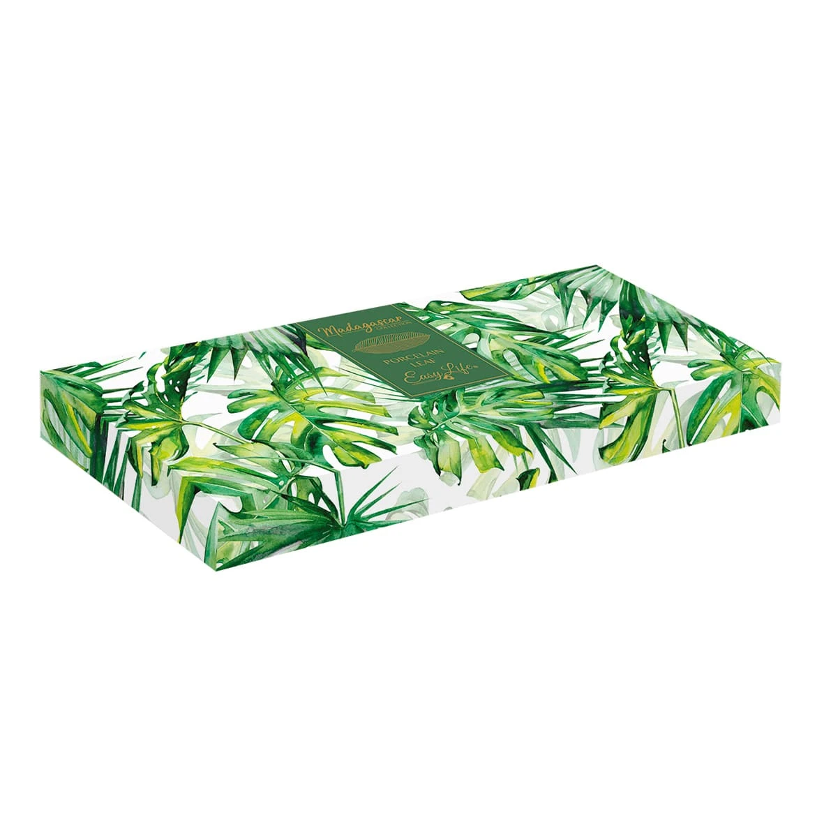 EASY LIFE Foglia In Porcellana 39×16 Cm LEAVES LIGHT GREEN 2 EASY LIFE Foglia In Porcellana 39×16 Cm LEAVES LIGHT GREEN - Image 2