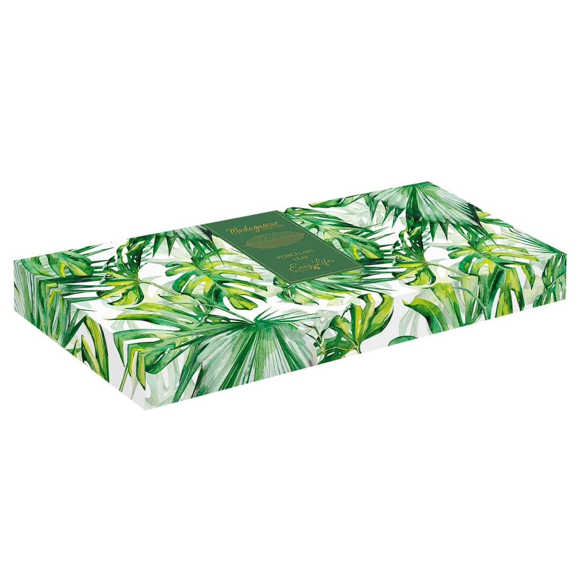EASY LIFE Foglia In Porcellana 47×19 Cm LEAVES LIGHT GREEN 2 EASY LIFE Foglia In Porcellana 47×19 Cm LEAVES LIGHT GREEN - Image 2
