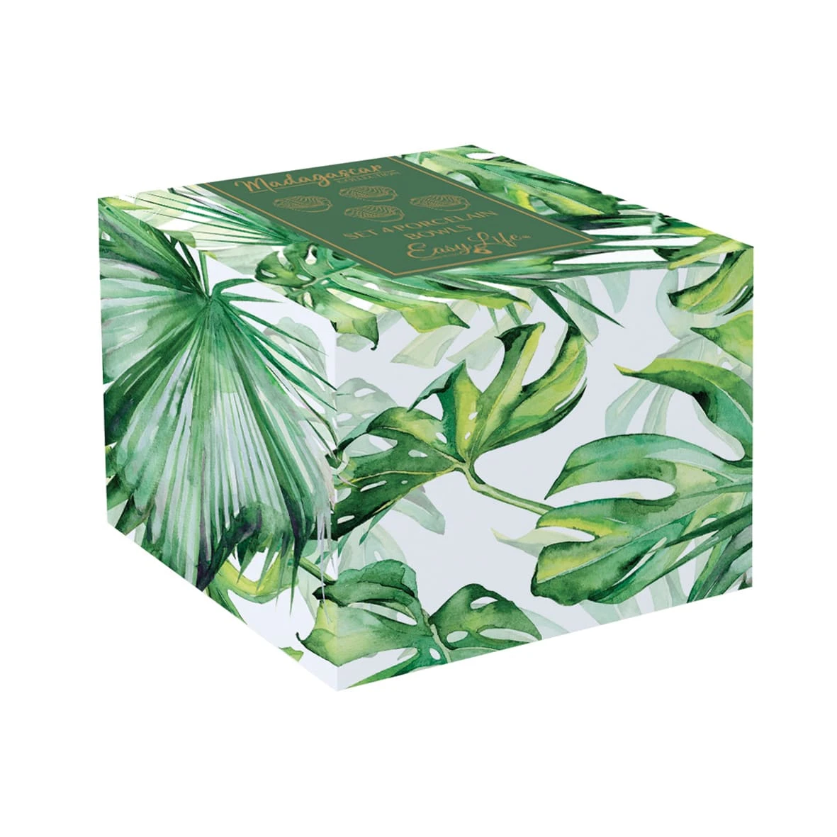 EASY LIFE Set 4 Ciotole Mini In Porcellana Forma Foglia LEAVES WHITE 2 EASY LIFE Set 4 Ciotole Mini In Porcellana Forma Foglia LEAVES WHITE - Image 2