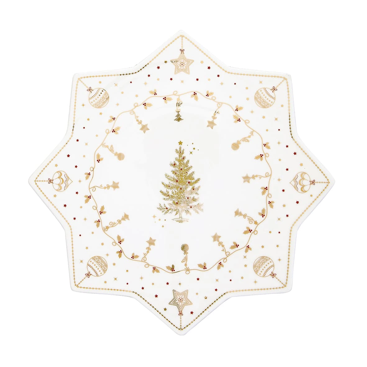 EASY LIFE Piatto Torta CHRISTMAS LIGHTS 1 EASY LIFE Piatto Torta CHRISTMAS LIGHTS