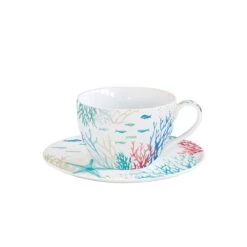 EASY LIFE Tazza Con Piattino UNDER THE SEA