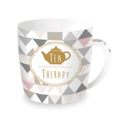 EASY LIFE Tazza In Porcellana In Scatola Latta TEA THERAPY