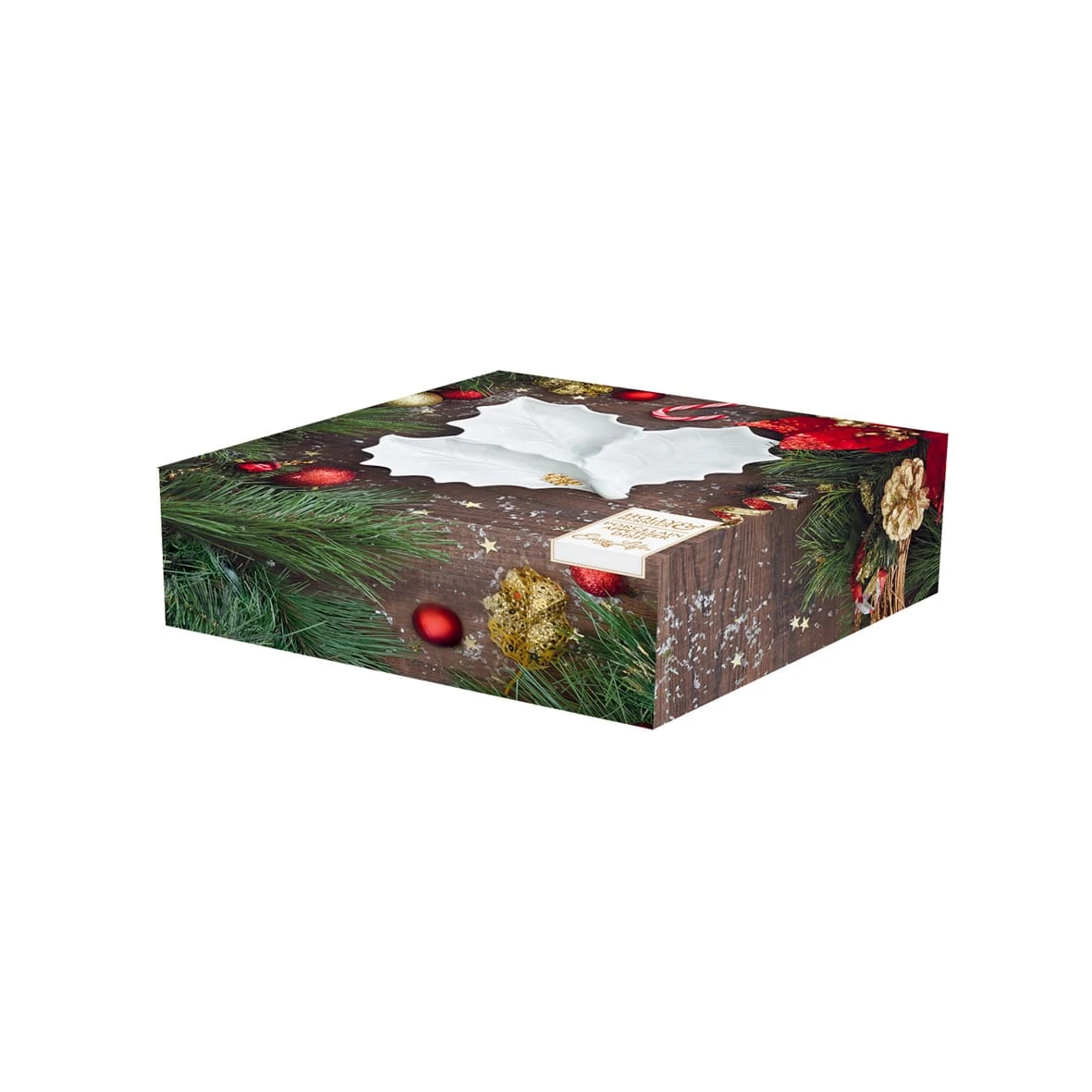 EASY LIFE Set Aperitivo HOLLY & BERRIES WHITE 2 EASY LIFE Set Aperitivo HOLLY & BERRIES WHITE - Image 2