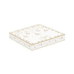 EASY LIFE Set Aperitivo Ø 25 Cm Con 6 Ciotoline In Porcellana E Base In Bamboo CHRISTMAS L -Easy Life 2186 CHLI BOX