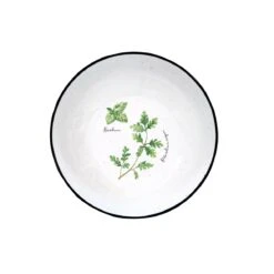 EASY LIFE Piatto Fondo Ø 18 Cm In Porcellana HERBARIUM