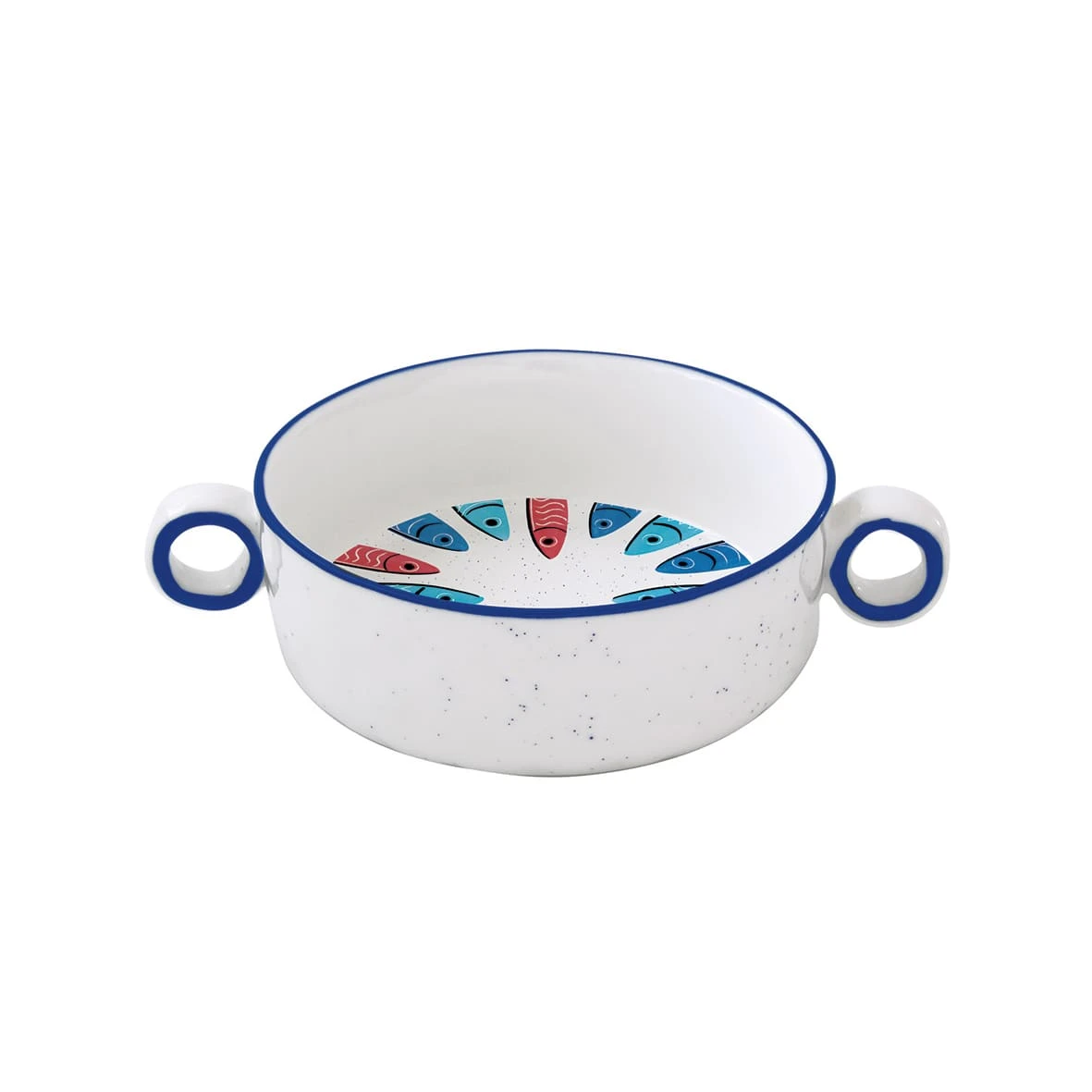 EASY LIFE Ciotola Ø 16 Cm Con Manici SARDINE’S PARTY 1 EASY LIFE Ciotola Ø 16 Cm Con Manici SARDINE’S PARTY