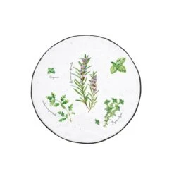 EASY LIFE Sottopentola In Porcellana Ø 20 Cm HERBARIUM