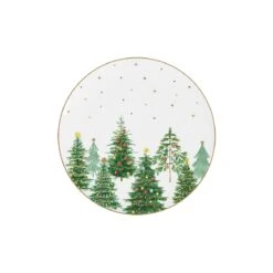 EASY LIFE Piatto Dessert FESTIVE TREES