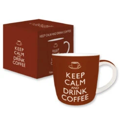 EASY LIFE Tazza In Porcellana DRINK COFFEE