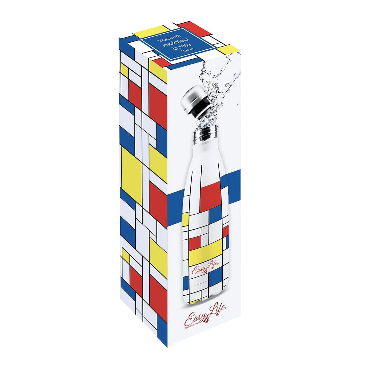EASY LIFE Bottiglia Termica 500 Ml MONDRIAN 2 EASY LIFE Bottiglia Termica 500 Ml MONDRIAN - Image 2