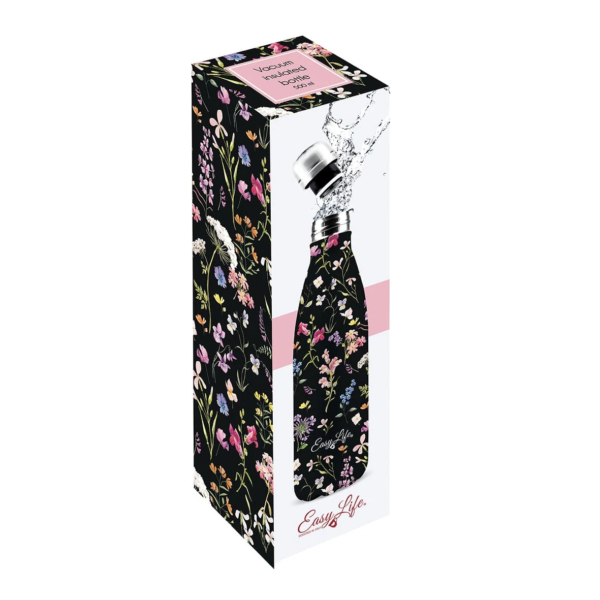 EASY LIFE Bottiglia Termica 500 Ml MEADOW FLOWERS 2 EASY LIFE Bottiglia Termica 500 Ml MEADOW FLOWERS - Image 2