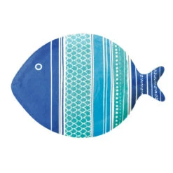 EASY LIFE Piatto A Forma Di Pesce 31 X 21,50 Cm SEA FRIENDS – Vers. C