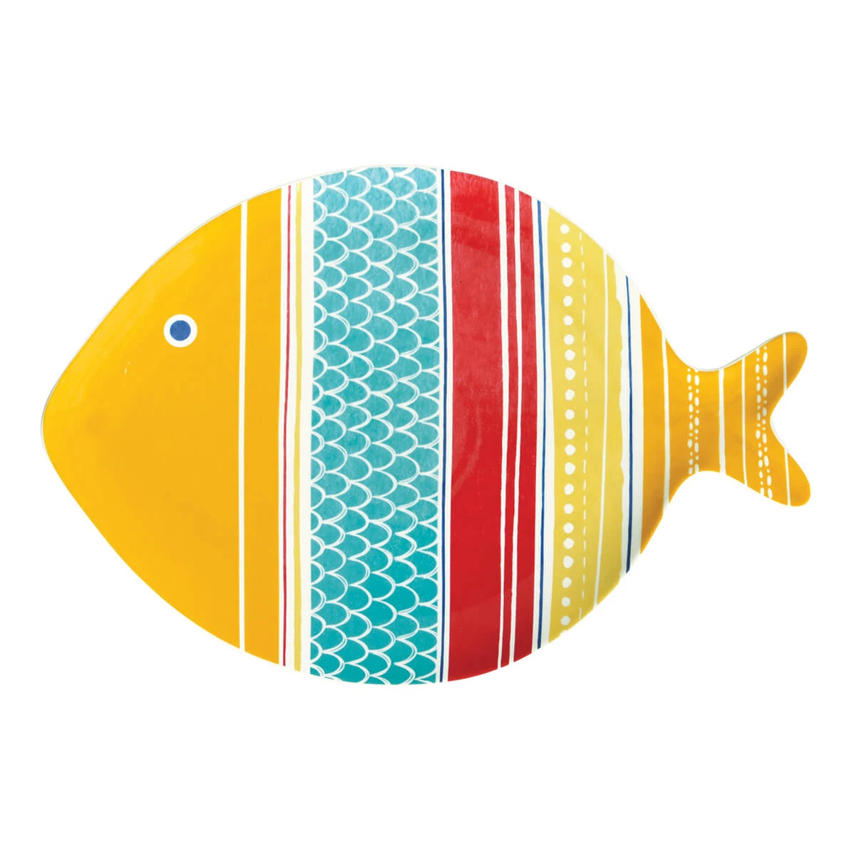 EASY LIFE Piatto A Forma Di Pesce 31 X 21,50 Cm SEA FRIENDS – Vers. D 1 EASY LIFE Piatto A Forma Di Pesce 31 X 21,50 Cm SEA FRIENDS – Vers. D