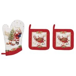 EASY LIFE Set Guanto E 2 Presine CHRISTMAS MEMORIES