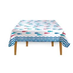 EASY LIFE Tovaglia Rettangolare 180×145 Cm SARDINE’S PARTY