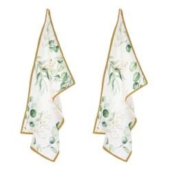 EASY LIFE Set 2 Strofinacci 70×50 Cm BOTANIQUE