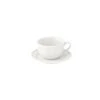 EASY LIFE Tazzina Caffè 110 Ml Con Piattino TIFFANY WHITE