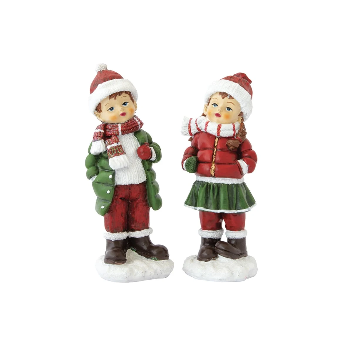 EASY LIFE Coppia Di Bimbi CHRISTMAS FIGURINES 1 EASY LIFE Coppia Di Bimbi CHRISTMAS FIGURINES