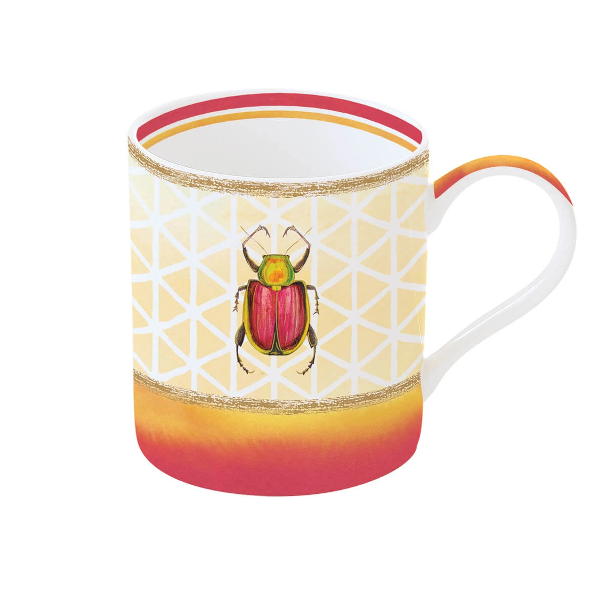 EASY LIFE Tazza Singola 350 Ml In Porcellana In Scatola BEETLE RED 1 EASY LIFE Tazza Singola 350 Ml In Porcellana In Scatola BEETLE RED