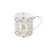 EASY LIFE Tazza 350 Ml In Porcellana MONOGRAM B