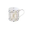 EASY LIFE Tazza 350 Ml In Porcellana MONOGRAM E