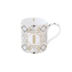 EASY LIFE Tazza 350 Ml In Porcellana MONOGRAM I