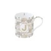 EASY LIFE Tazza 350 Ml In Porcellana MONOGRAM J