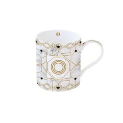 EASY LIFE Tazza 350 Ml In Porcellana MONOGRAM O