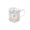 EASY LIFE Tazza 350 Ml In Porcellana MONOGRAM P
