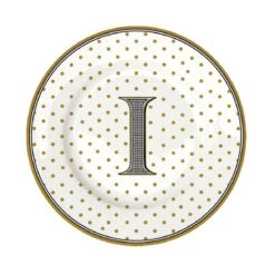 EASY LIFE Piatto In Porcellana Ø19 Cm In Scatola “I”