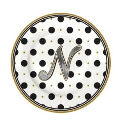 EASY LIFE Piatto In Porcellana Ø19 Cm In Scatola “N”